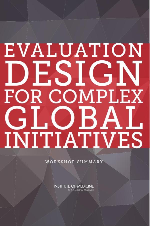 Evaluation Design for Complex Global Initiatives – WeBook